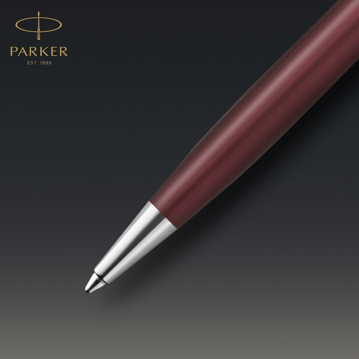 Parker Sonnet Premium Metal Red CT Ball Point Pen M.Black GB