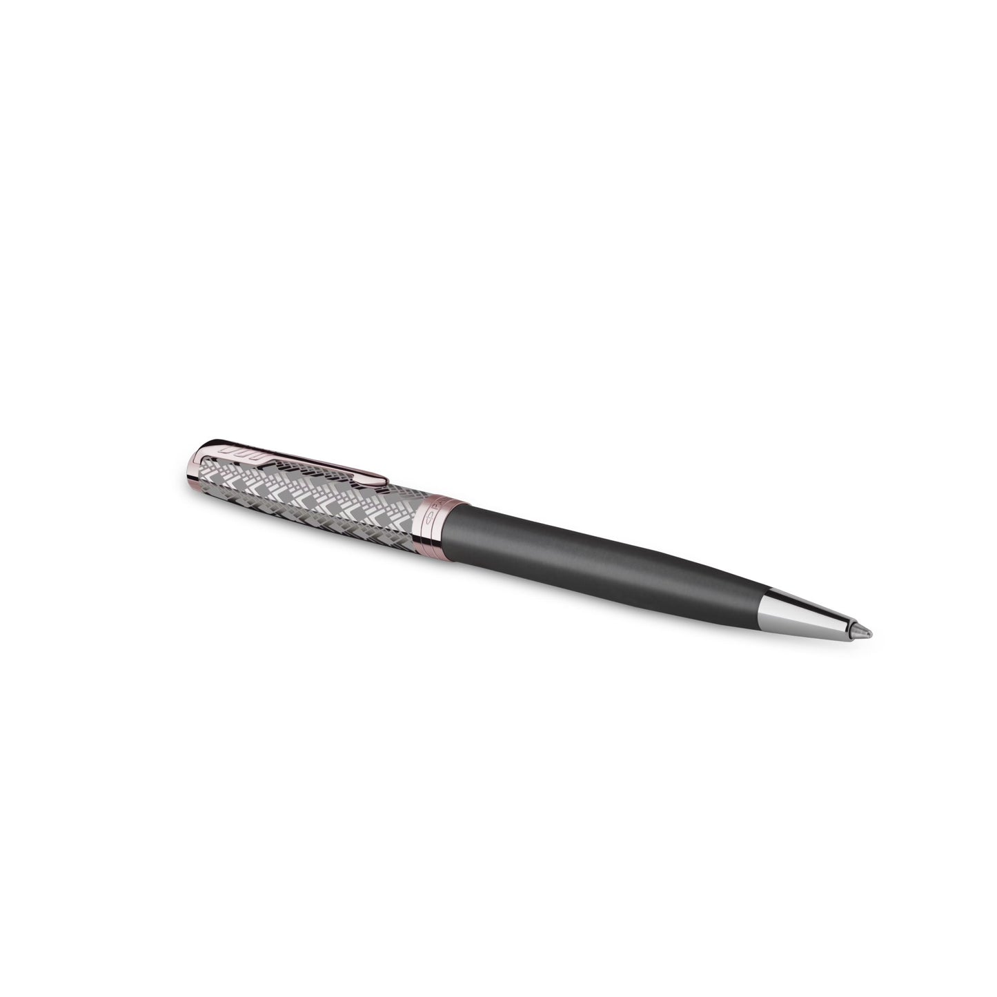 Parker Sonnet Premium Metal Grey PGT Ball Point Pen M.Black GB