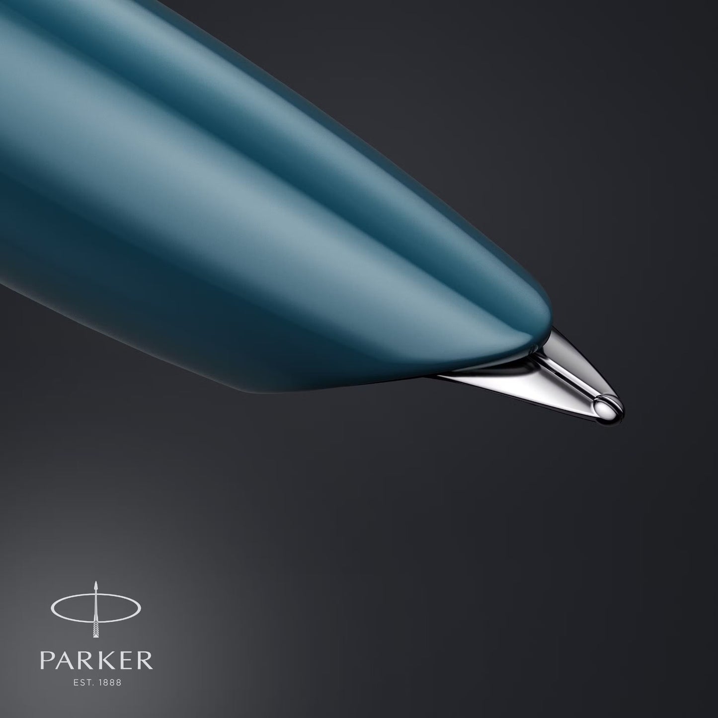 Parker 51 Teal CT Fountain Pen F GB