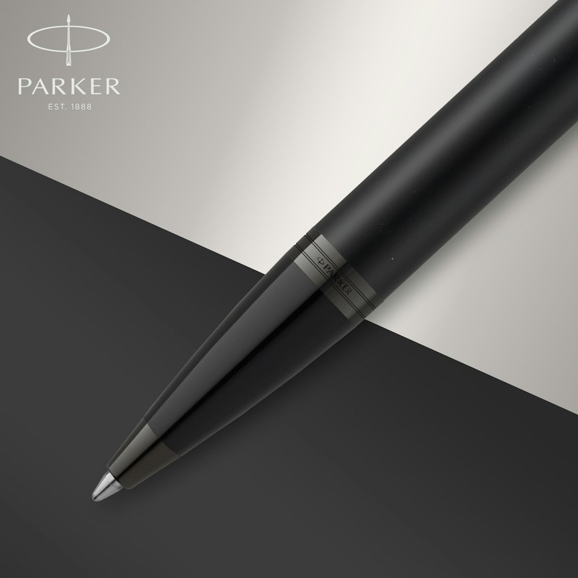 Parker IM Core MBlack BT Ball Point Pen M.Blue GB