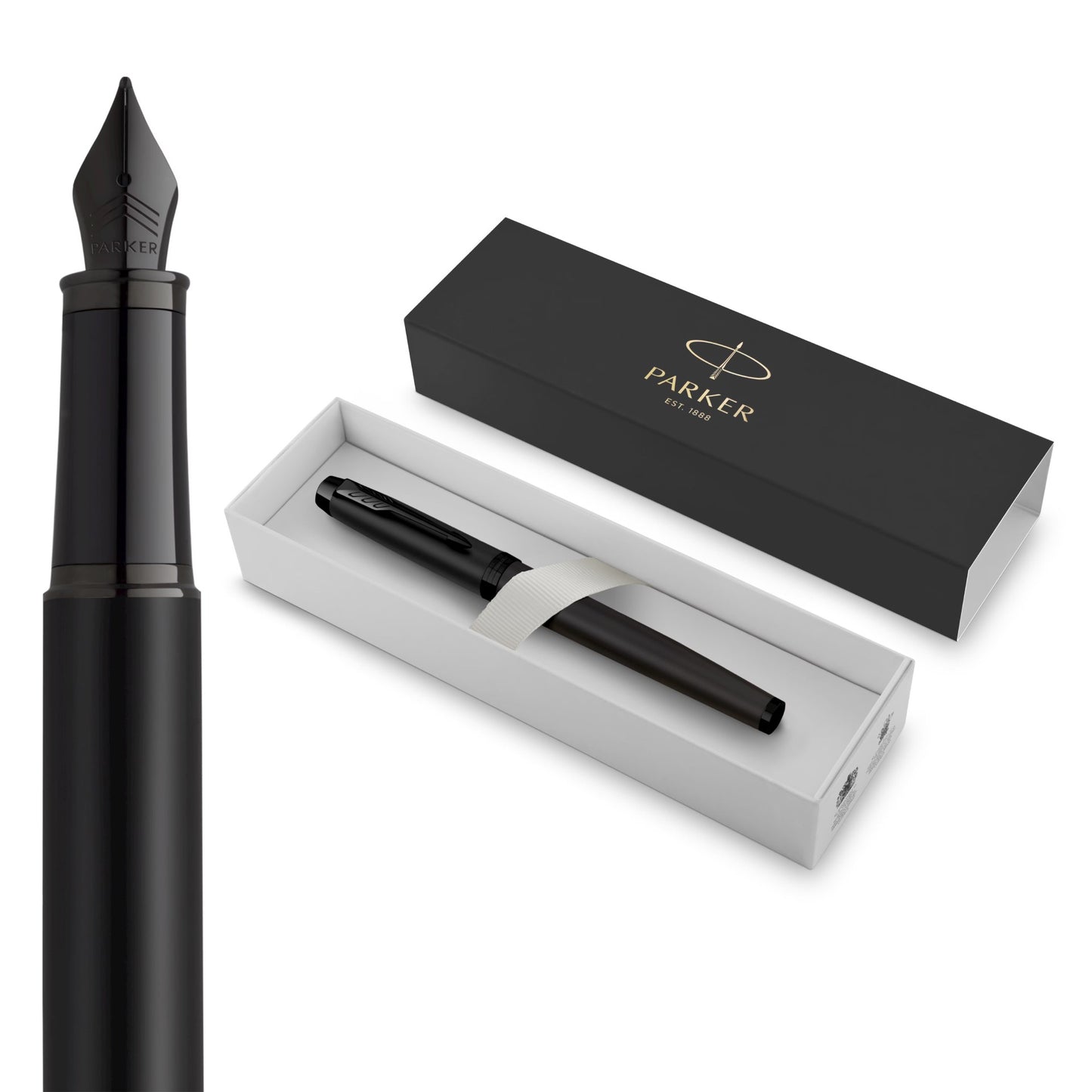 Parker IM Core MBlack BT Fountain Pen M GB