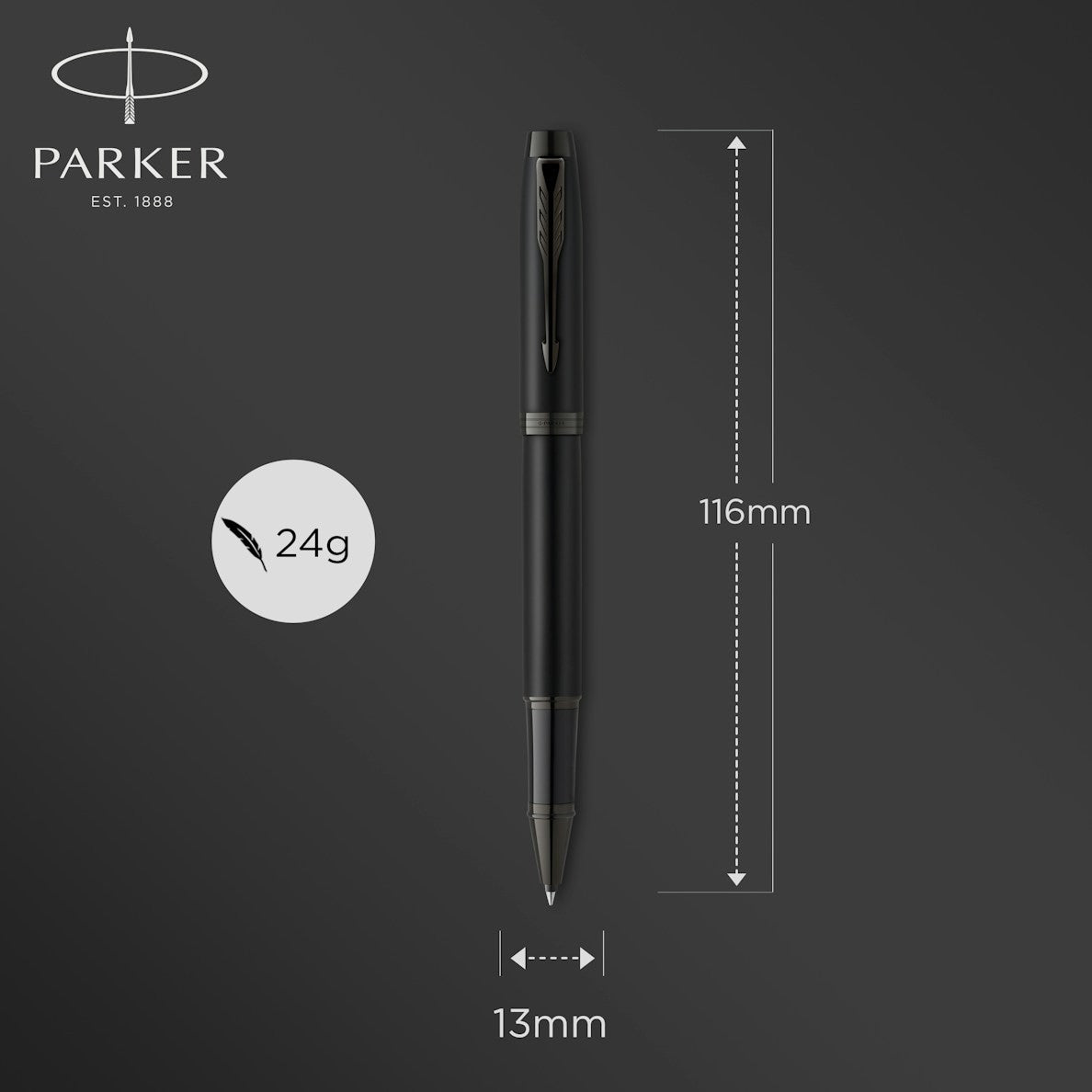 Parker IM Core MBlack BT Roller Ball F.Black GB