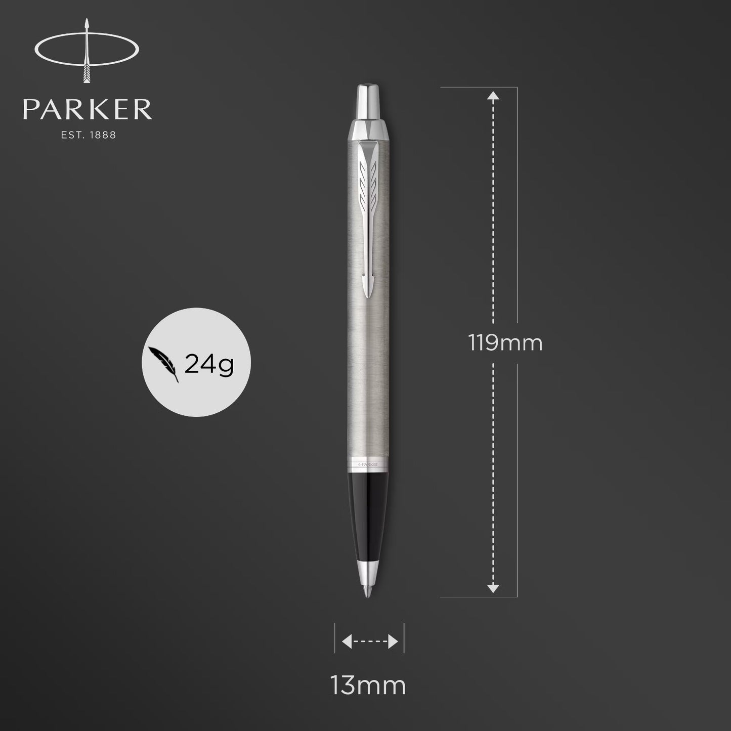 Parker IM Core SS CT Ball Point Pen M.Blue GB