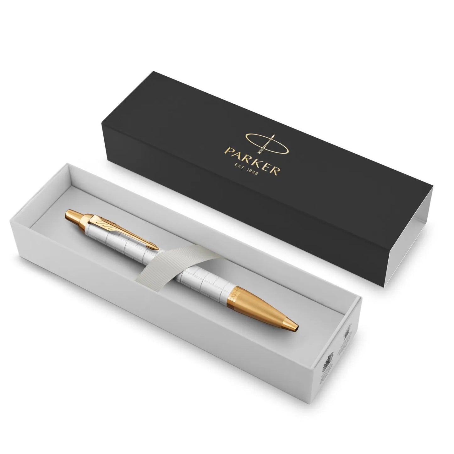 Parker IM Premium Pearl GT Ball Point Pen M.Blue GB