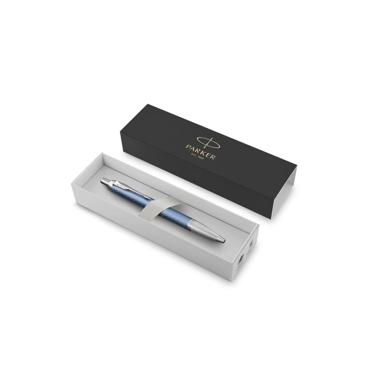 Parker IM Premium BL Grey CT Ball Point Pen M.Blue GB