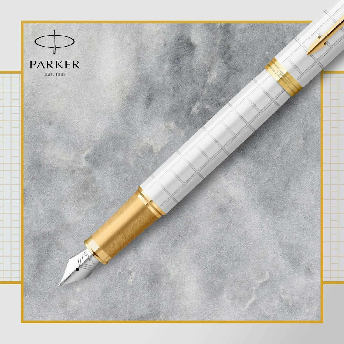 Parker IM Premium Pearl GT Fountain Pen F GB