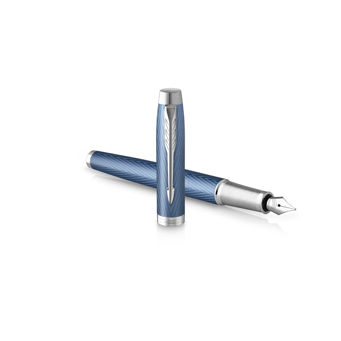 Parker IM Premium BL Grey CT Fountain Pen F GB