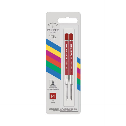 Parker ECO Refill Ball Point M.Red BL2