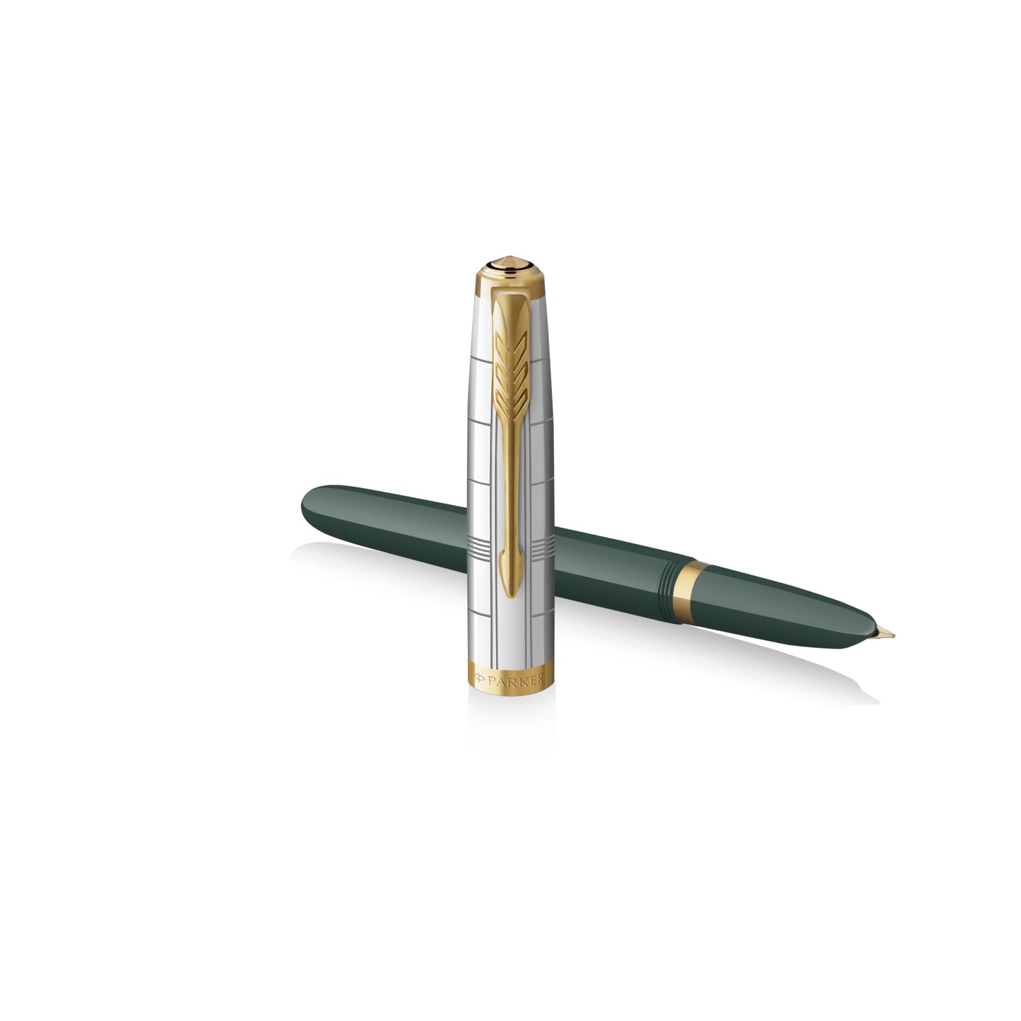 Parker 51 PRM FRSTGreen GT Fountain Pen F GB