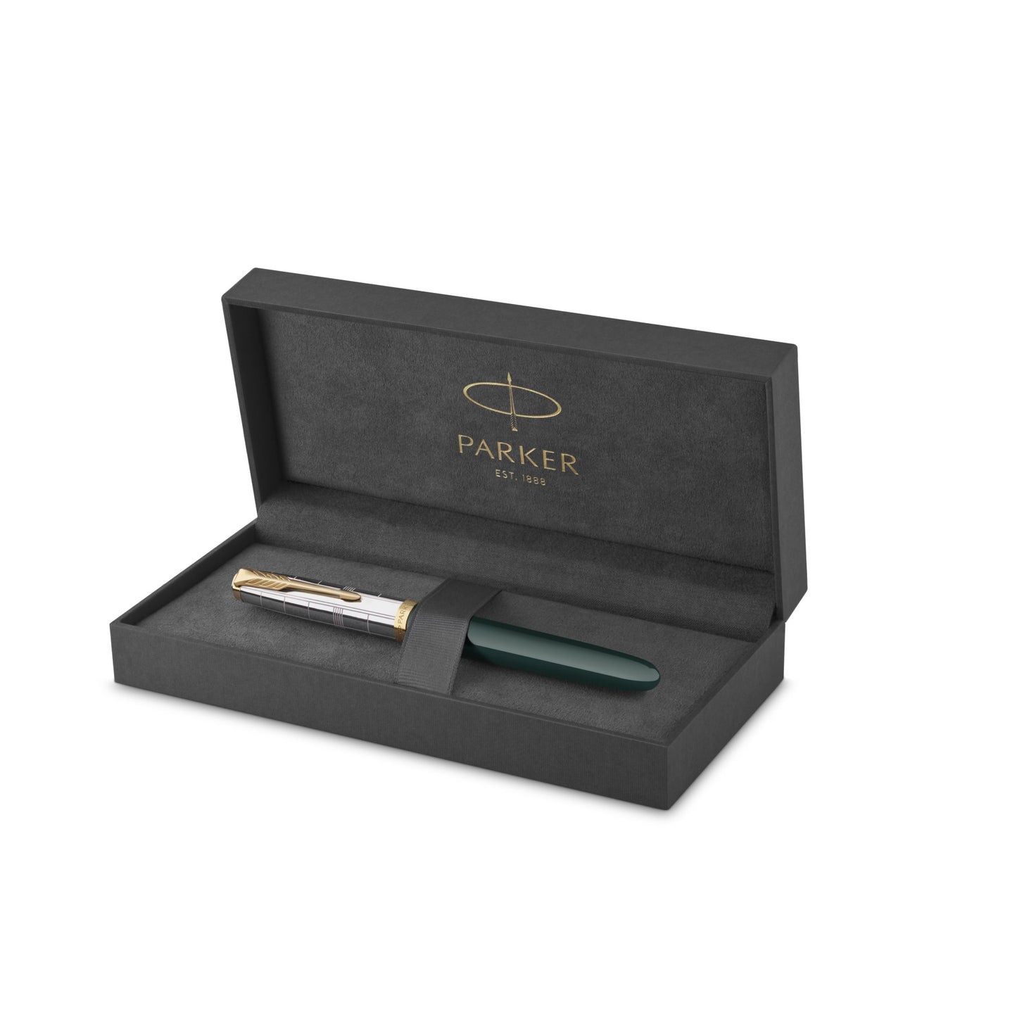 Parker 51 PRM FRSTGreen GT Fountain Pen F GB