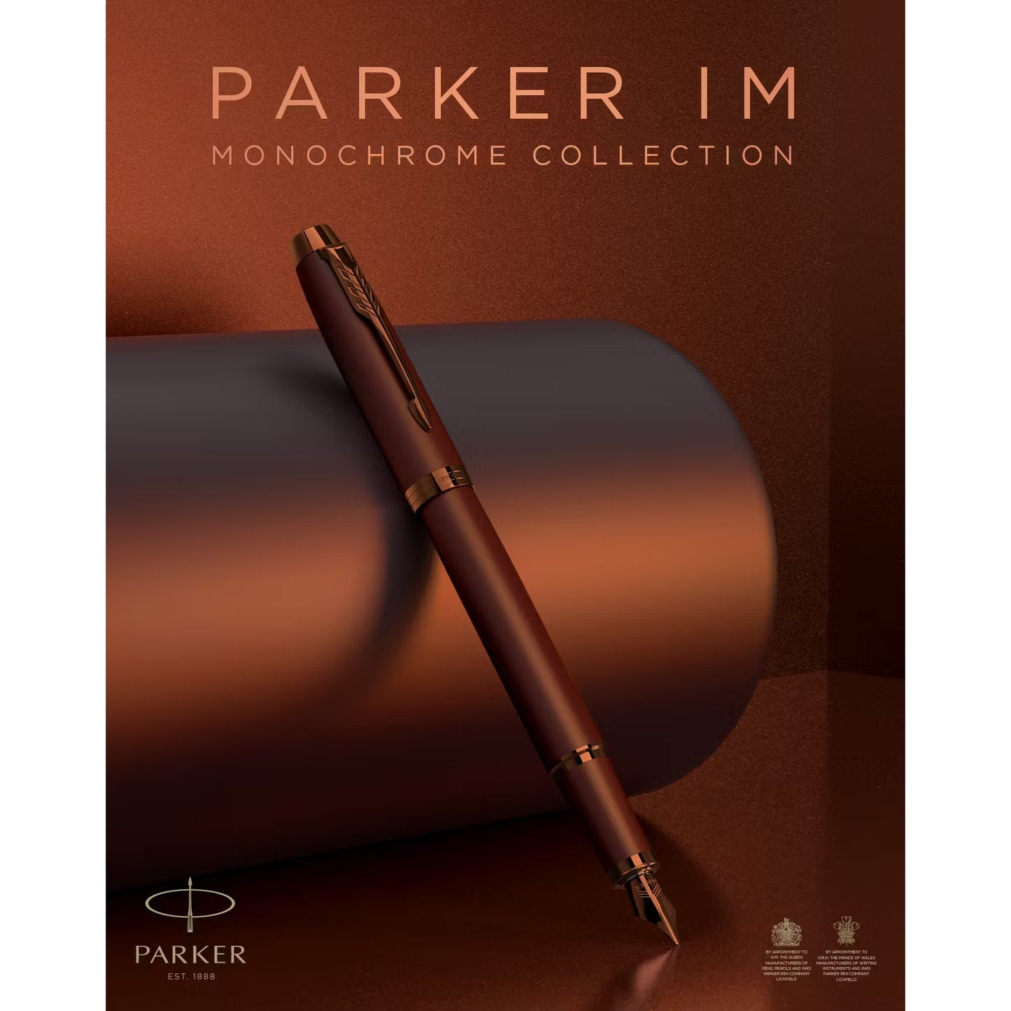 Parker IM Core MONO BRGNDY Fountain Pen M GB