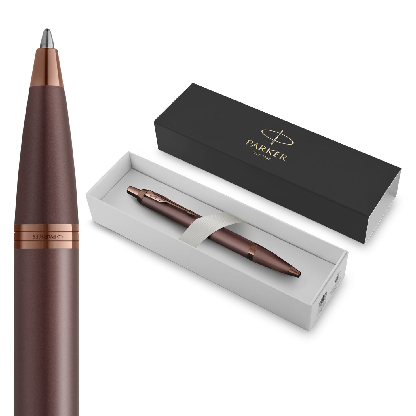 Parker IM Core MONO BRGNDY Ball Point Pen M.Blue GB