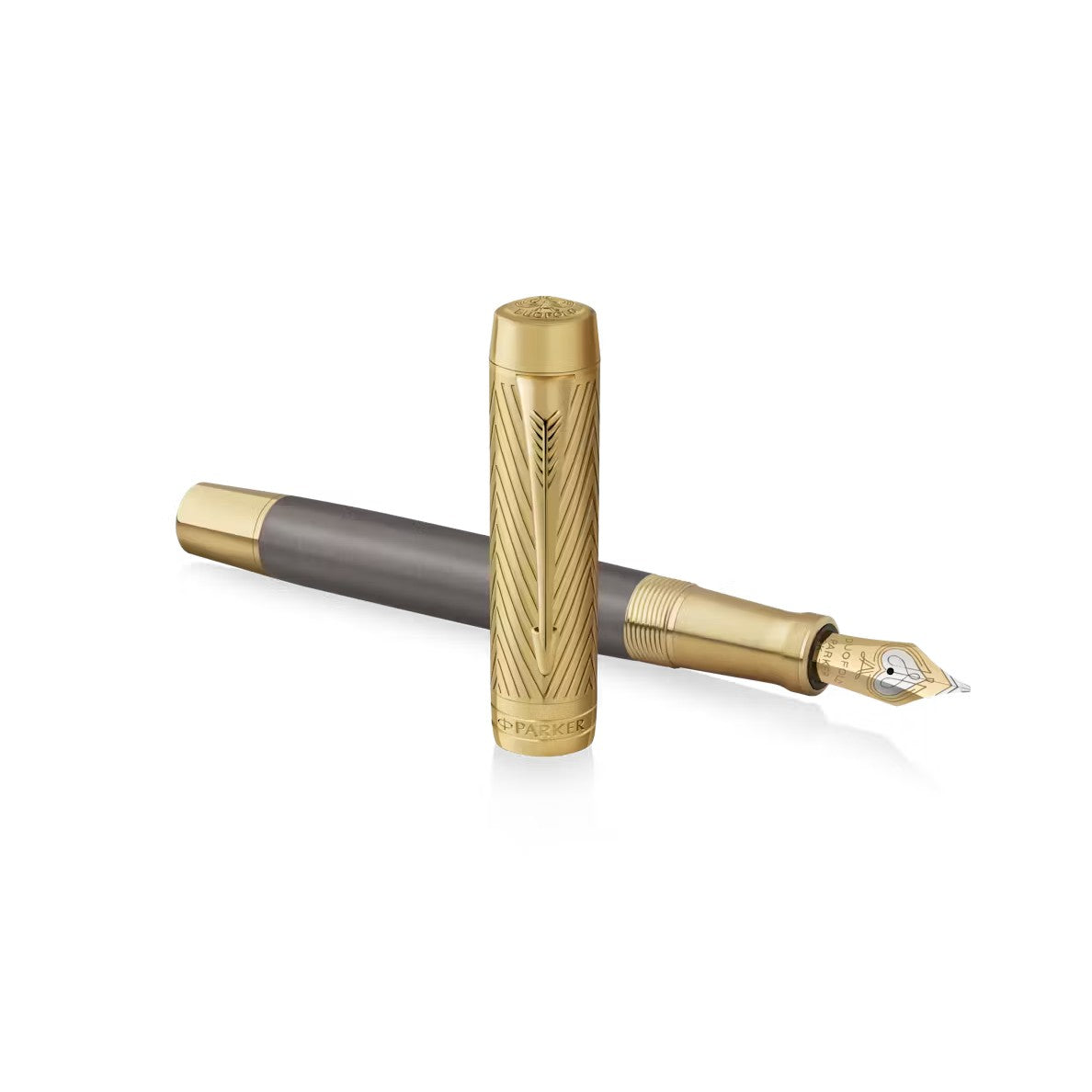 Parker Duofold Prestige Arrow GT Fountain Pen-C F GB