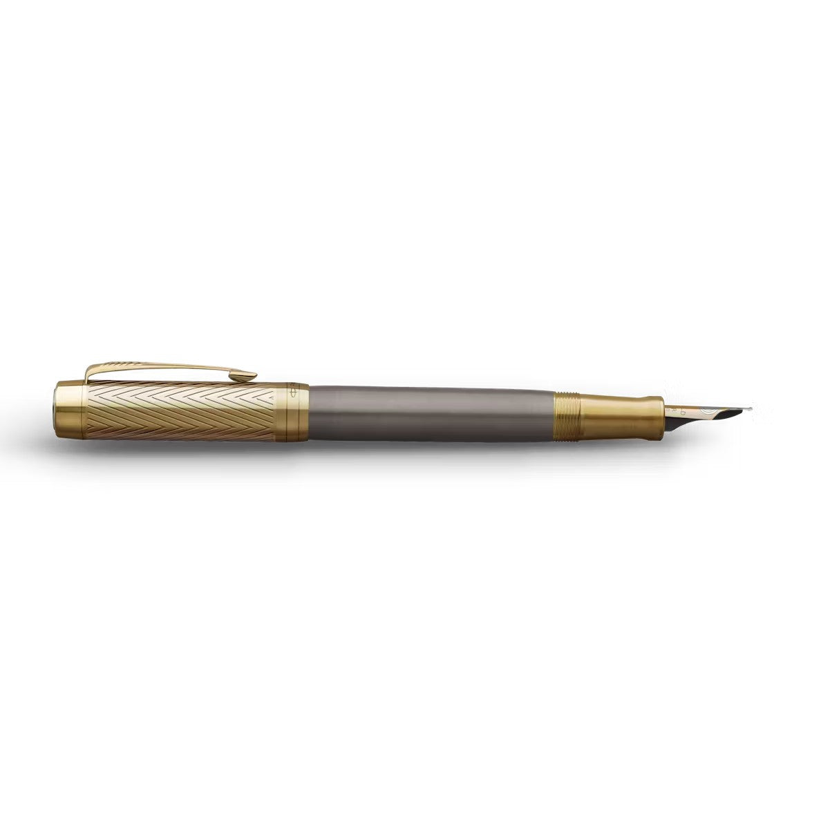 Parker Duofold Prestige Arrow GT Fountain Pen-C F GB