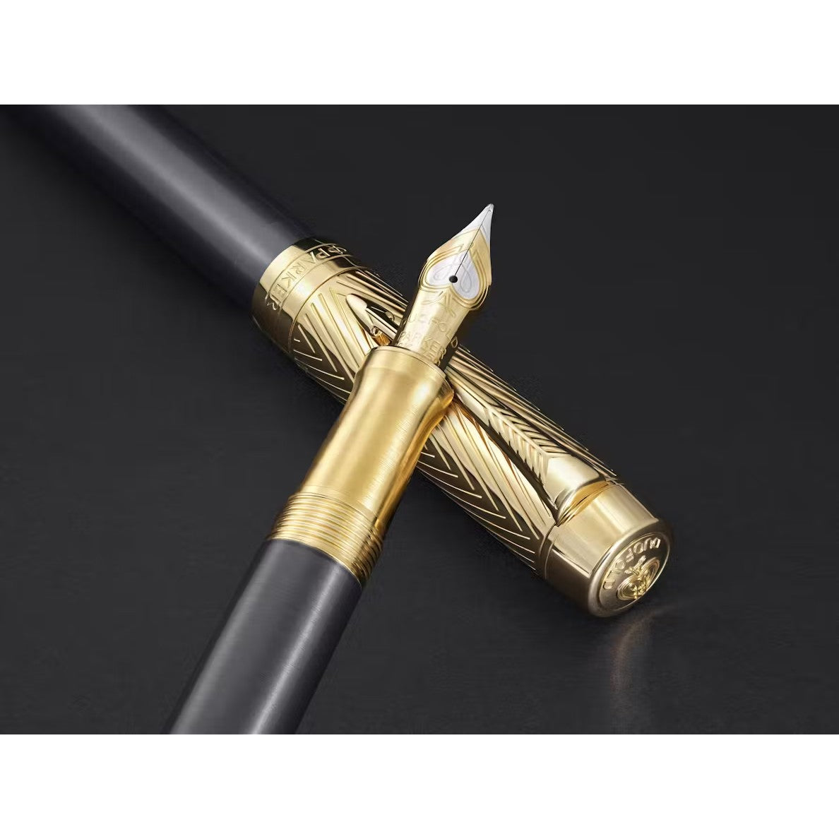 Parker Duofold Prestige Arrow GT Fountain Pen-C F GB
