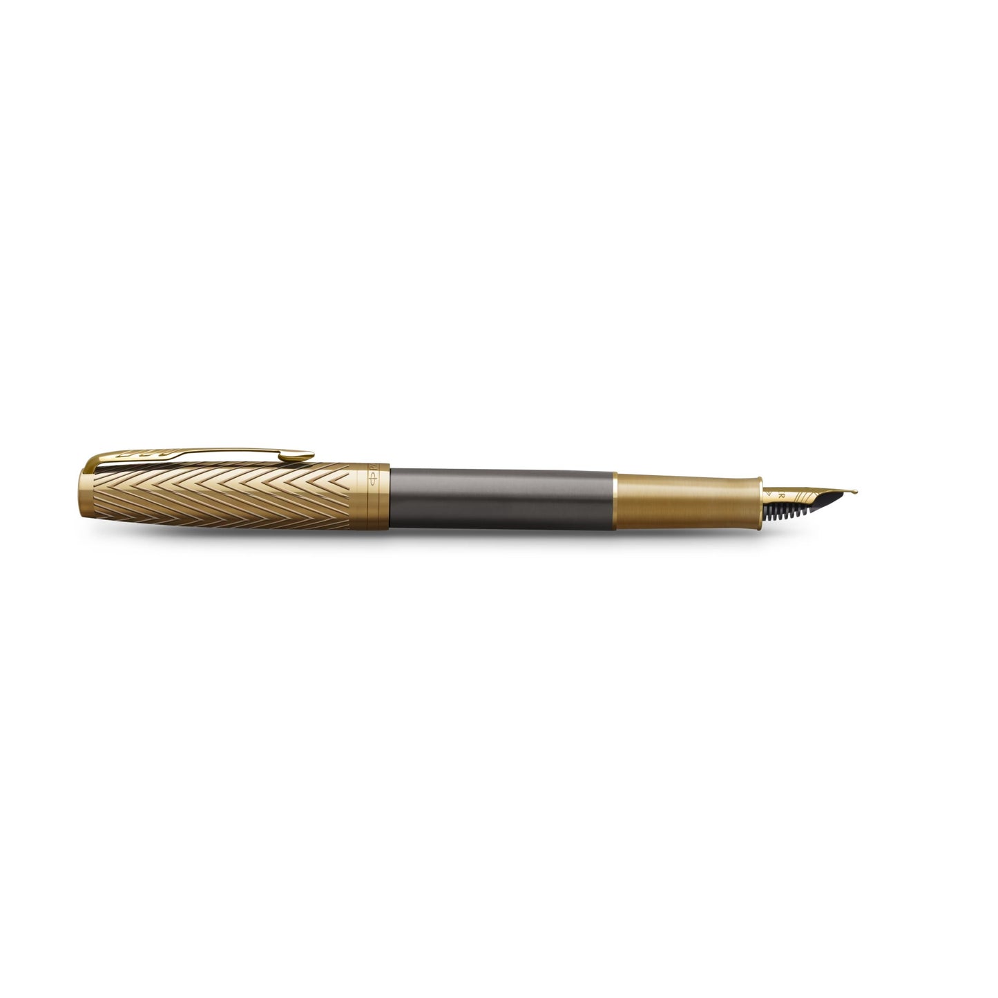 Parker Sonnet Premium Arrow GT Fountain Pen-18K M GB