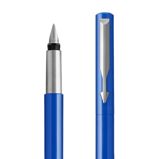 Parker Vector Blue Fountain Pen M.Blue BL1 13
