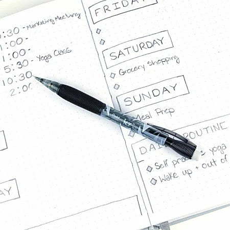 Pentel AL25TA Icy Pencil 0.5mm, Black