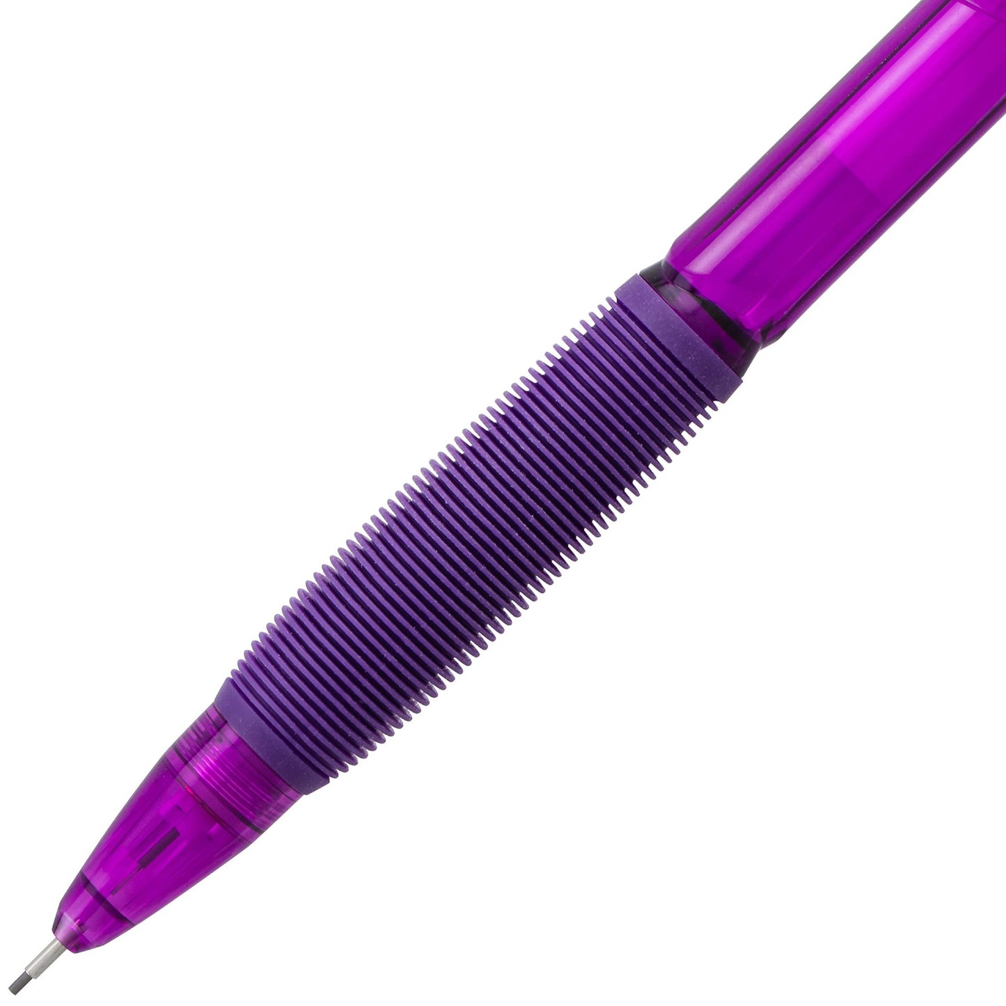 Pentel QE207V Twist-Erase GT (0.7mm) Mechanical Pencil Transparent Violet