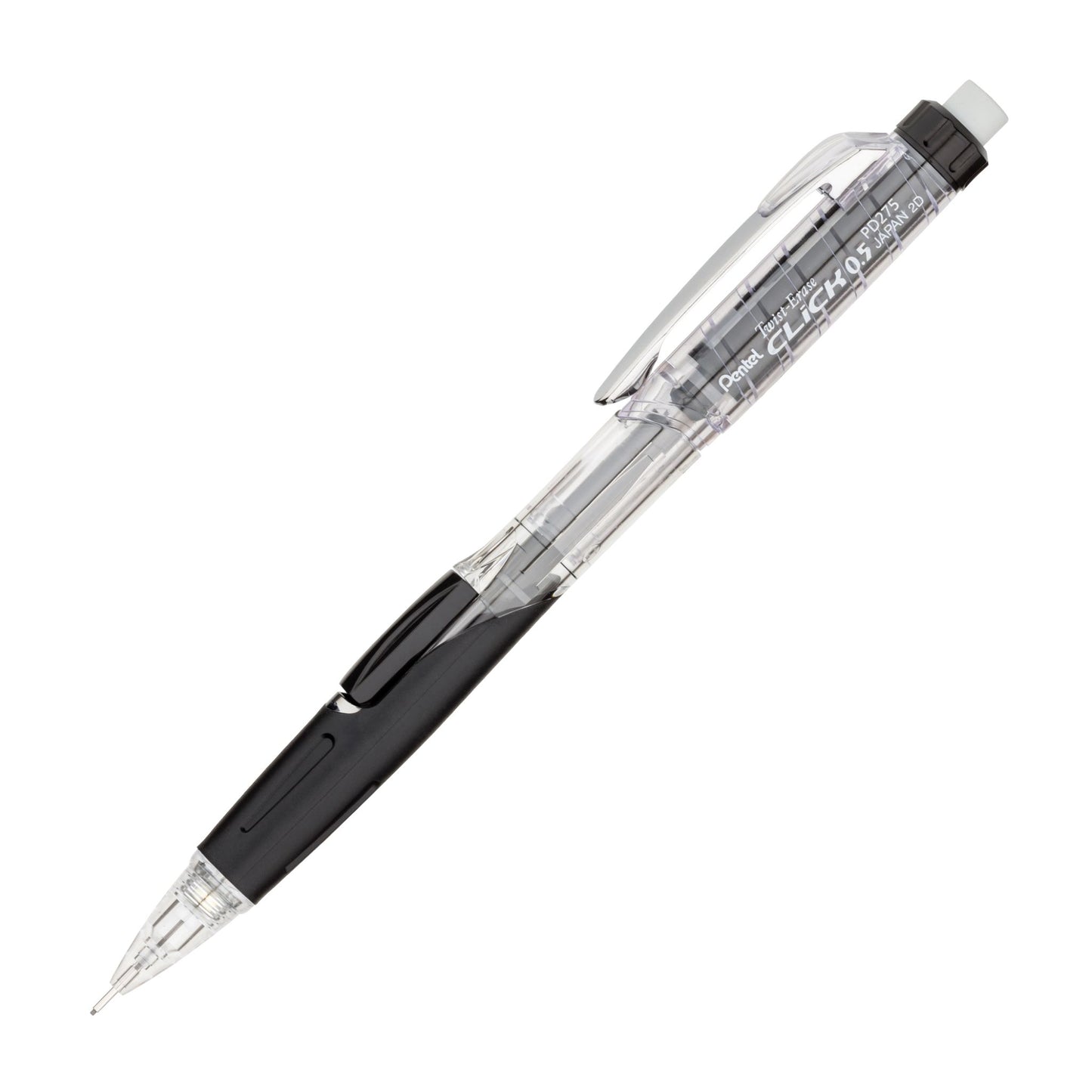 Pentel PD275TA Twist-Erase CLICK, Black 0.5mm