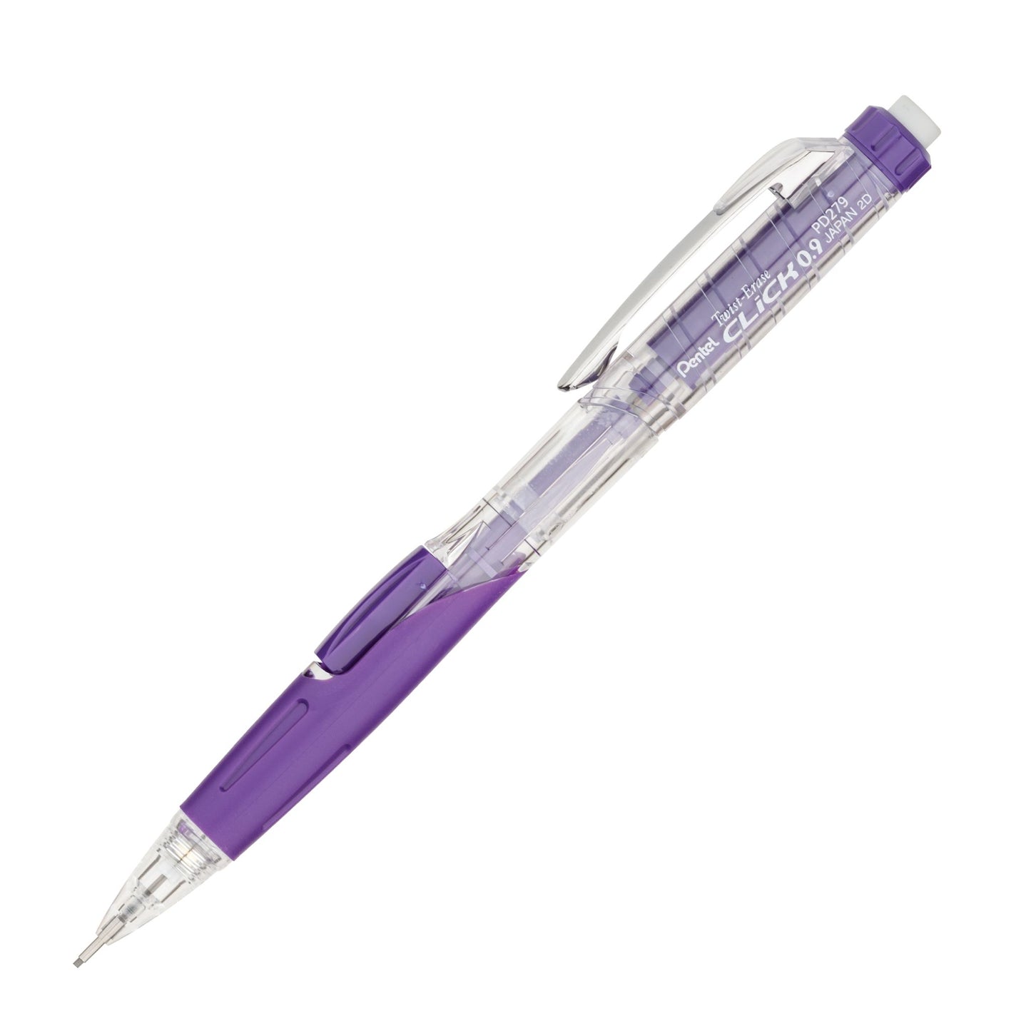 Pentel PD279TV Twist-Erase CLICK, Violet 0.9mm