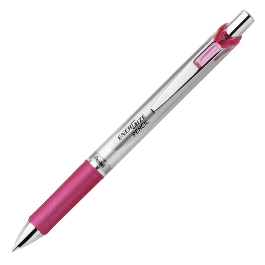 Pentel PL75P EnerGize Auto Pencil 0.5mm Trans Tip, Pink