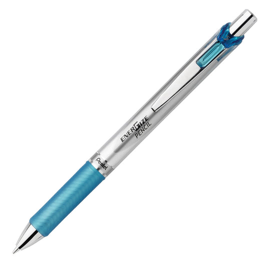Pentel PL75S EnerGize Auto Pencil 0.5mm Trans Tip, Sky Blue