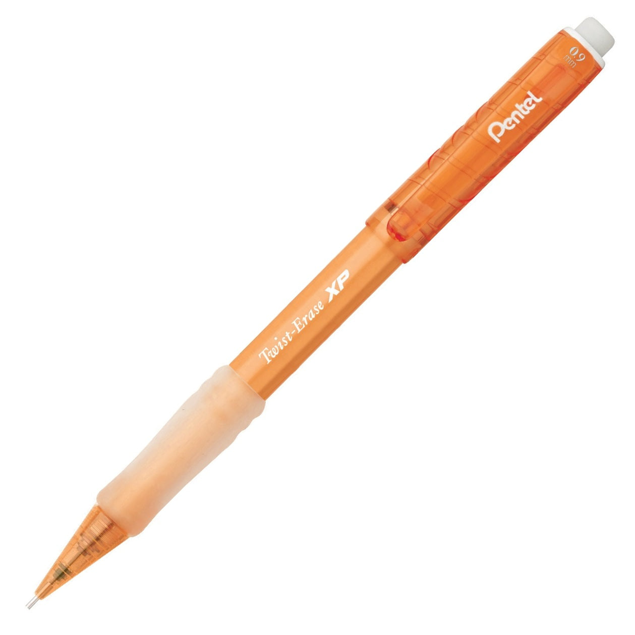 Pentel Twist-Erase EXPRESS Mechanical Pencil, 0.9mm, Orange
