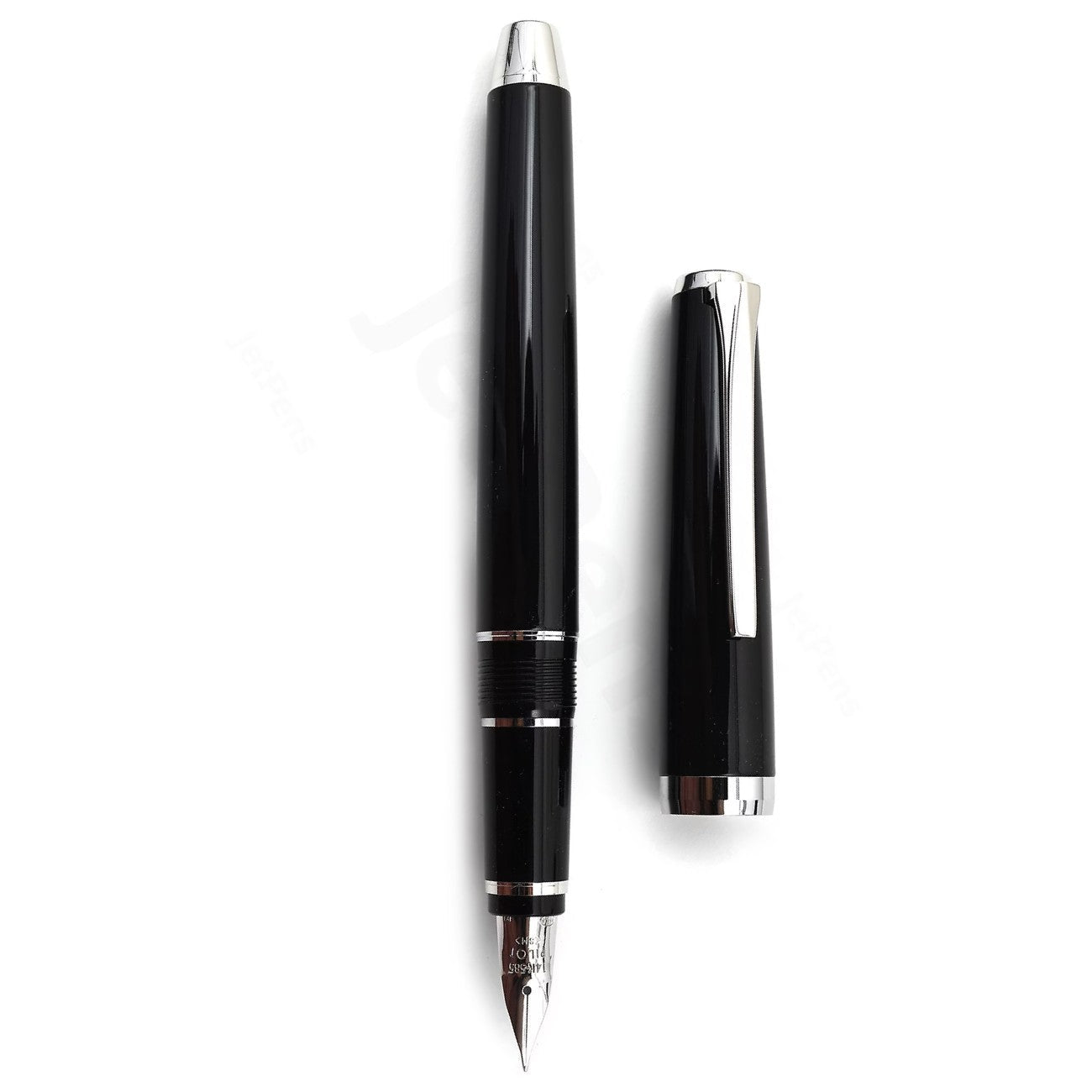 Namiki Falcon Lacquer Fountain Pen - Black, Extra-Fine Nib (60461)