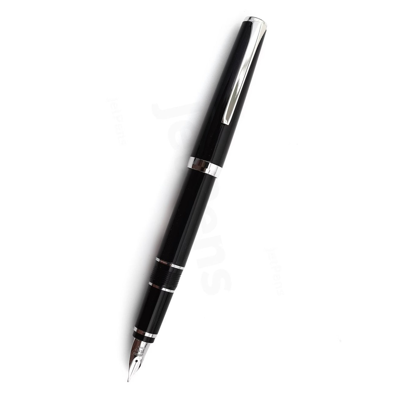 Namiki Falcon Lacquer Fountain Pen - Black, Fine Nib (60570)