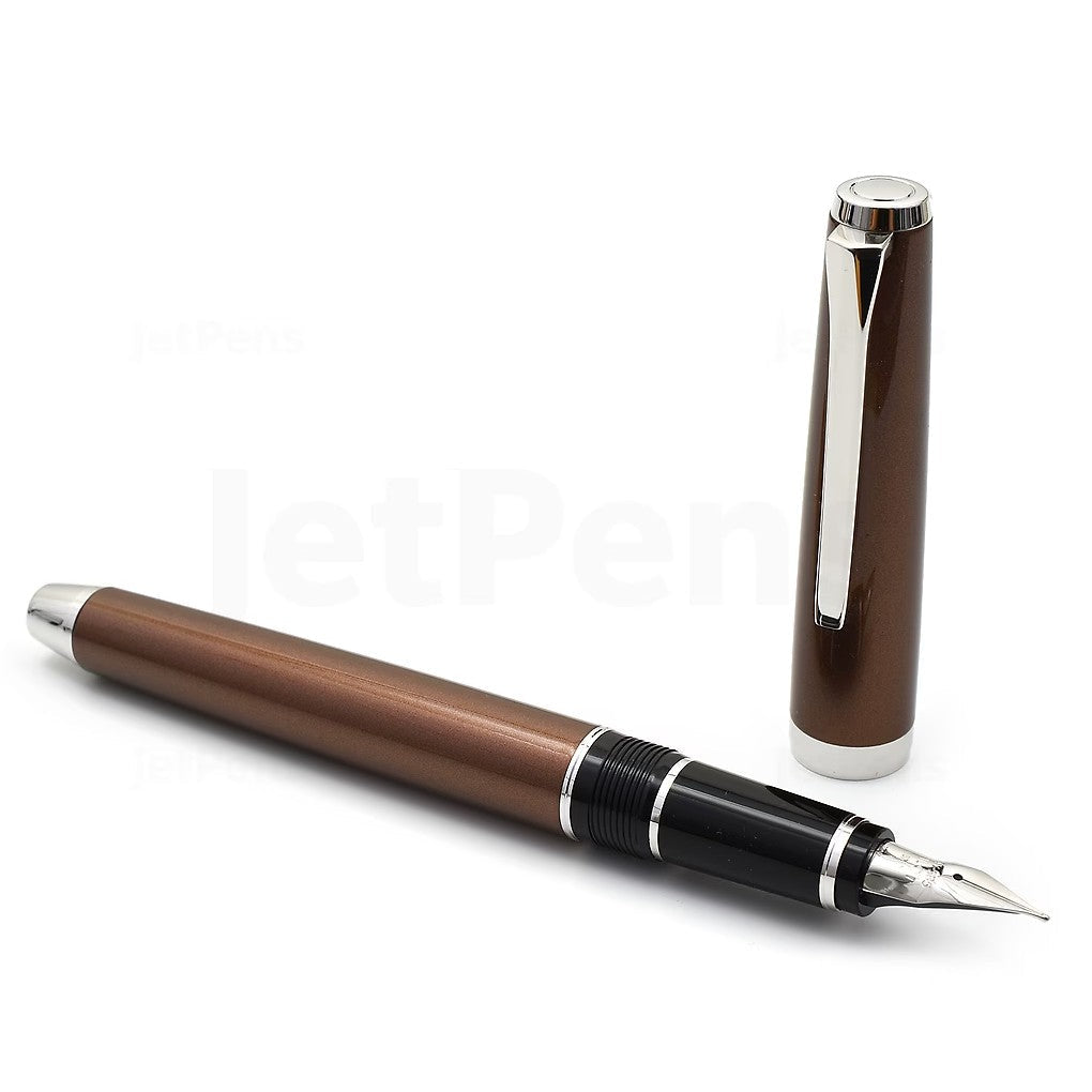 Namiki Falcon Lacquer Fountain Pen - Brown, Medium Nib (60672)