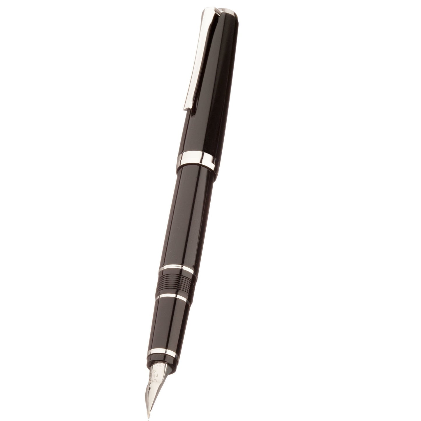 Namiki Falcon Lacquer Fountain Pen - Black, Broad Nib (60770)