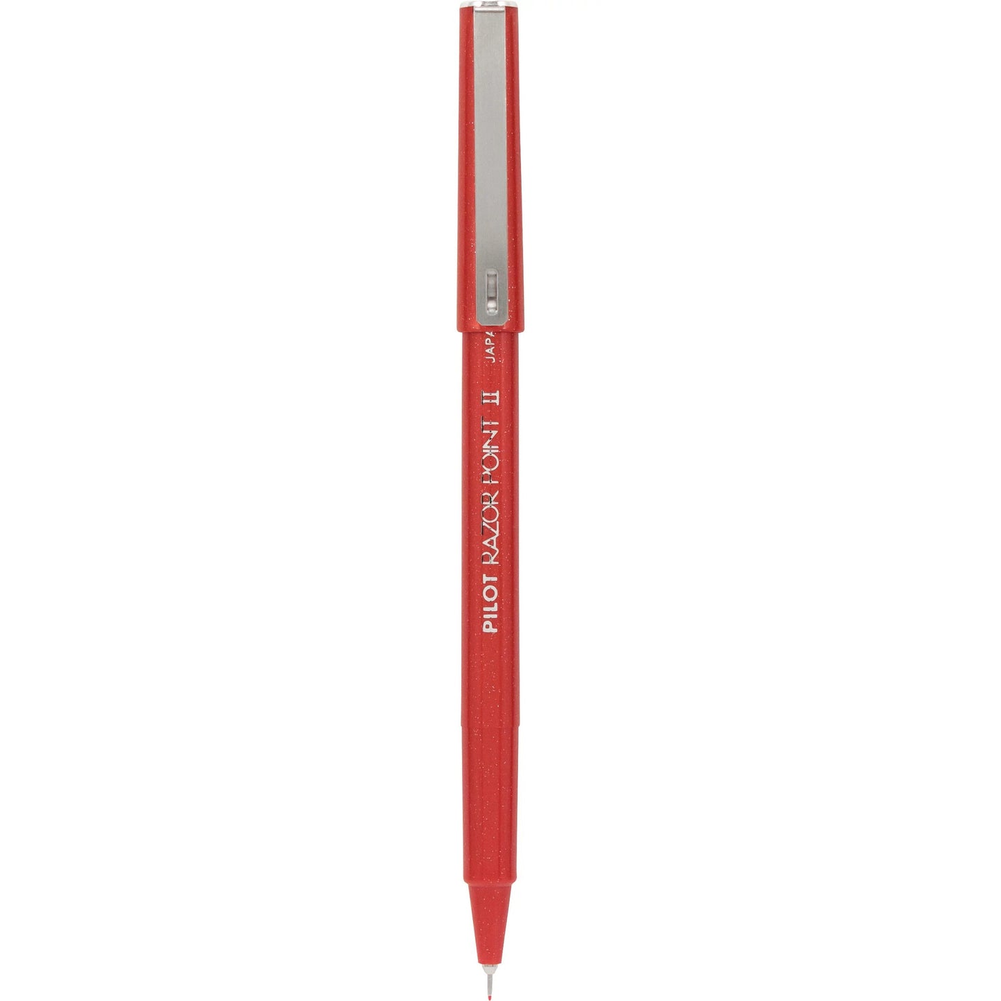 Pilot Sw-R Razor Point Ii Marker Pen, Super Fine, Red