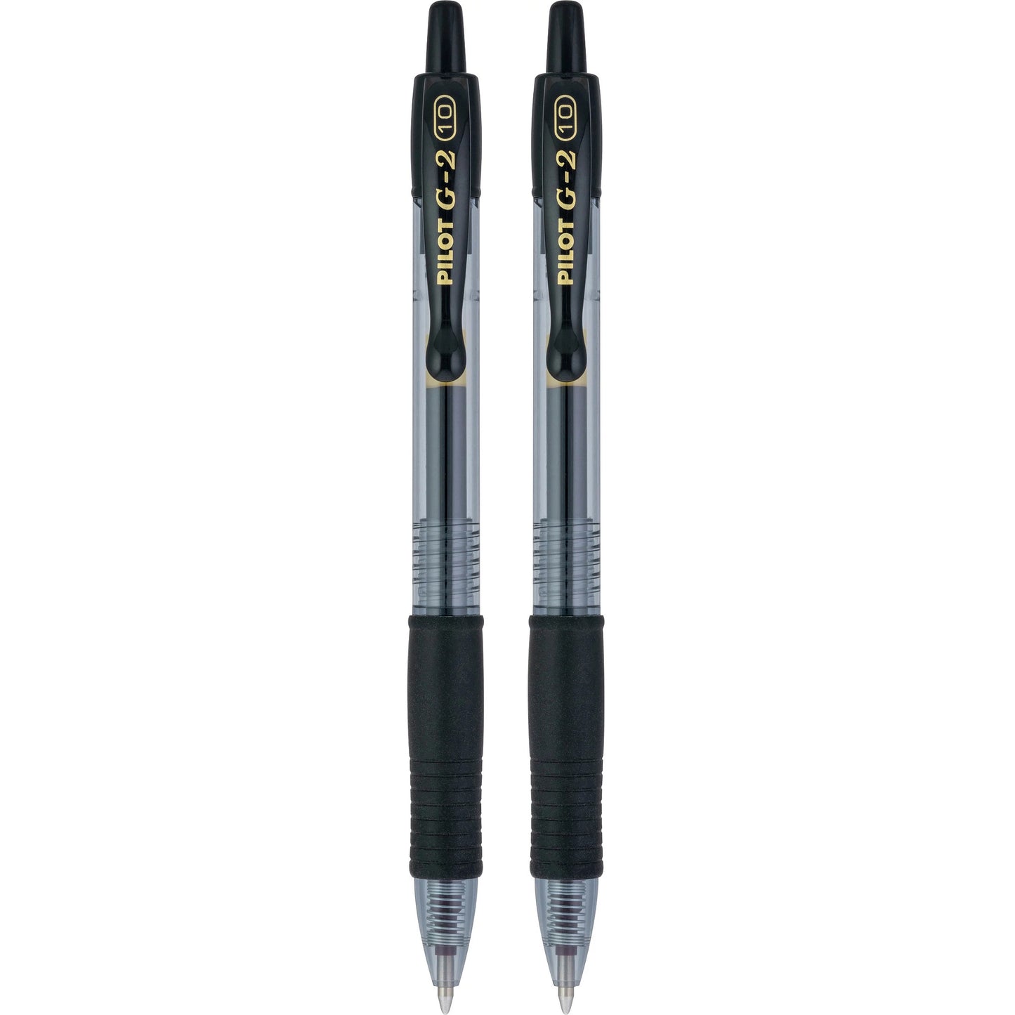 Pilot 31250 G2-1 Retractable Gel Rollerball, Bold, Black 2pk