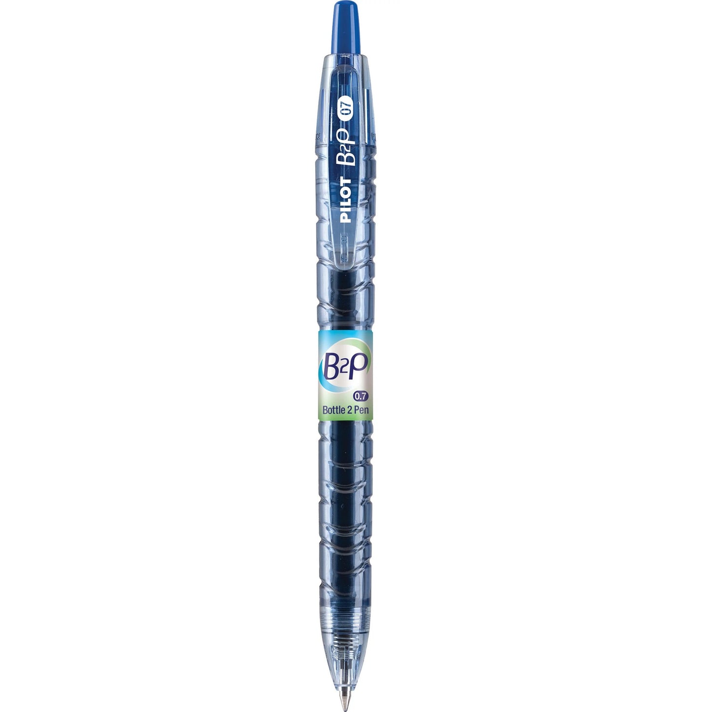 Pilot B2P Begreen Retractable Gel, Fine Point, Blue