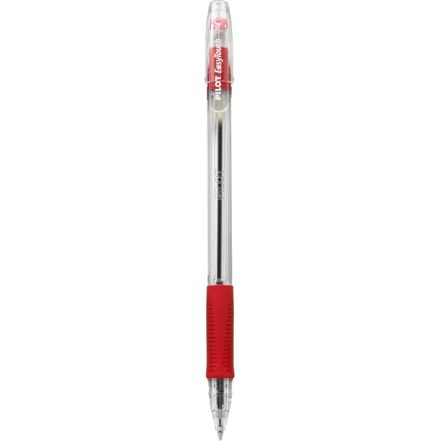 Pilot 32012 EZT Easy Touch Ball-Point Pen, Medium, Red