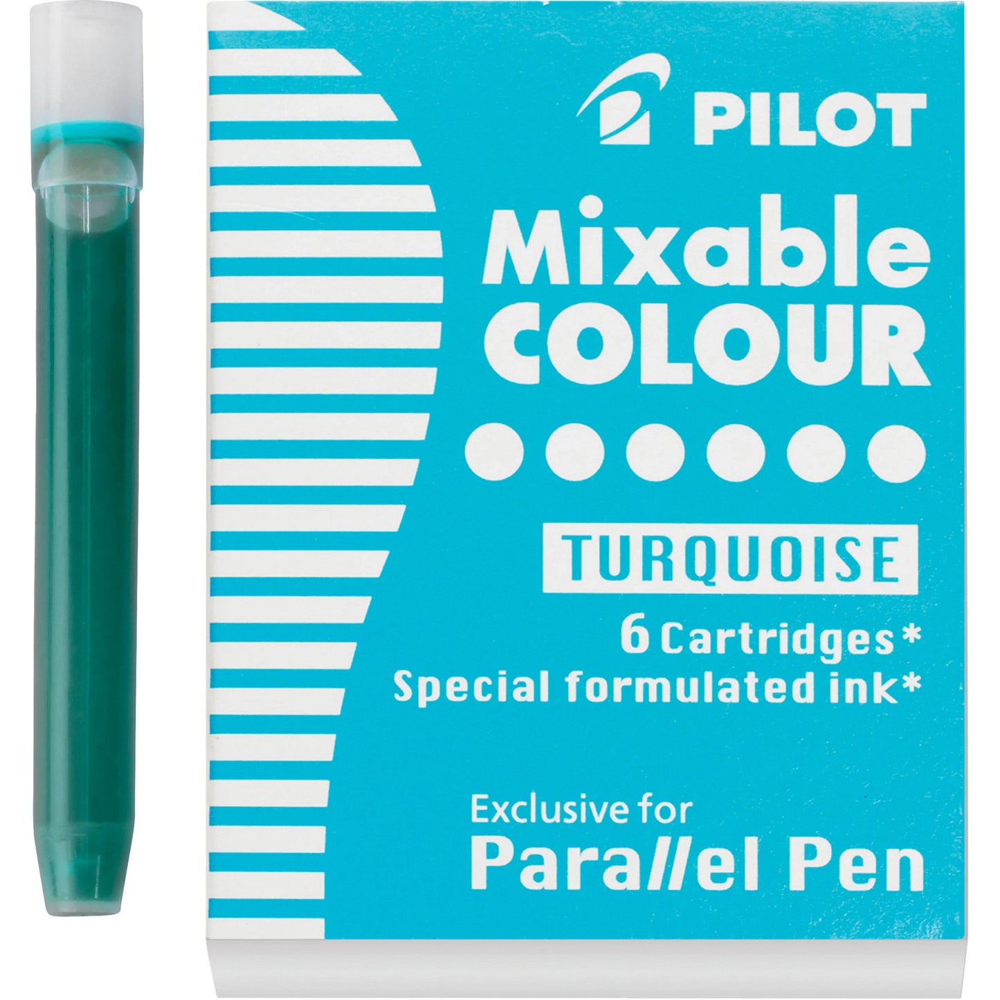 Pilot 77311 ICP36 Parallel Pen Refill - Turquoise