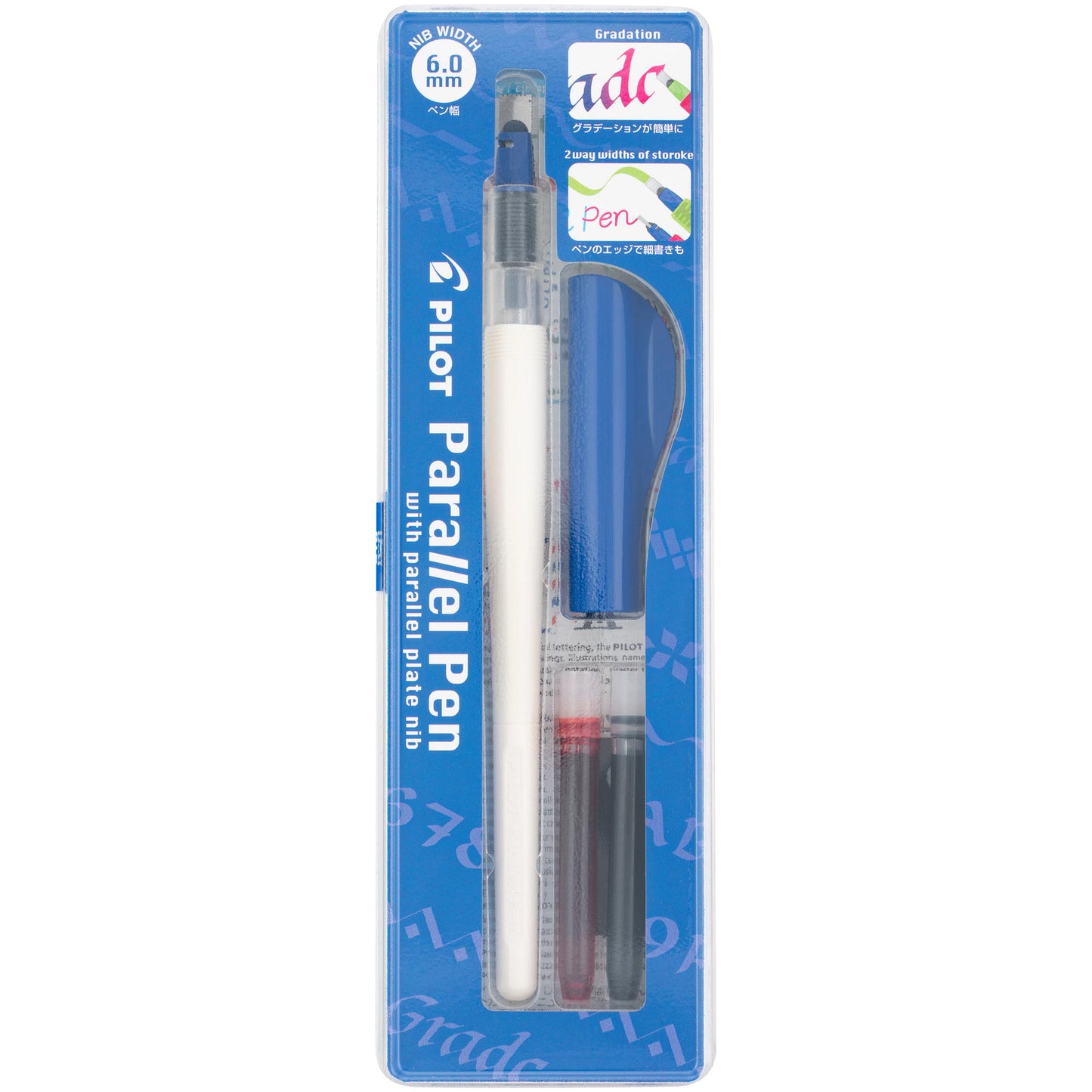 Pilot Fp360-Set Parallel Pen Set, 6Mm Nib