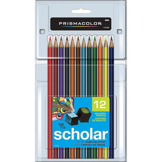 PrismaColor 92804 Scholar Pencil 12 Color Set