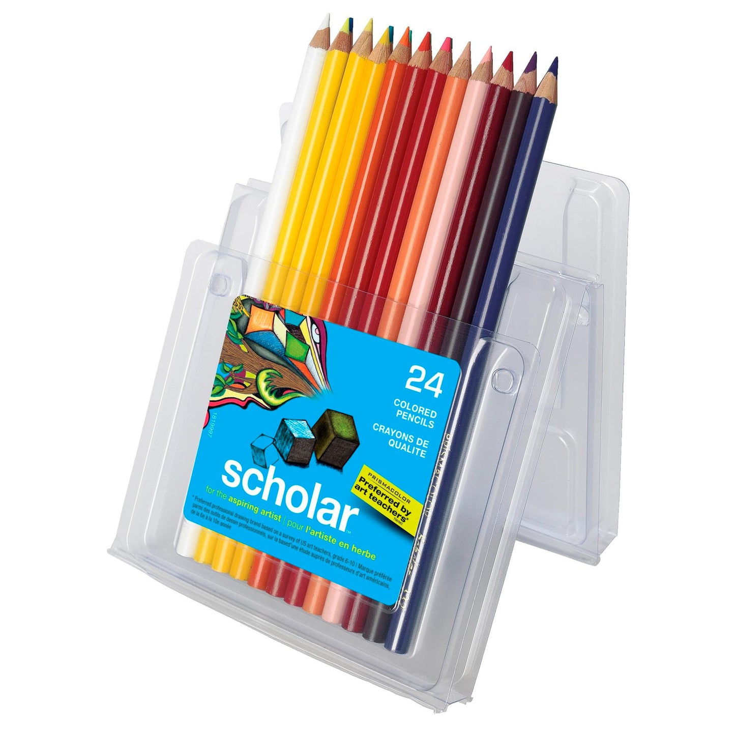 PrismaColor 92805 Scholar Pencil 24 Color Set