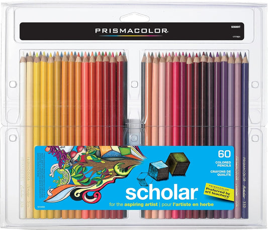 PrismaColor Scholar Pencil 60 Color Set