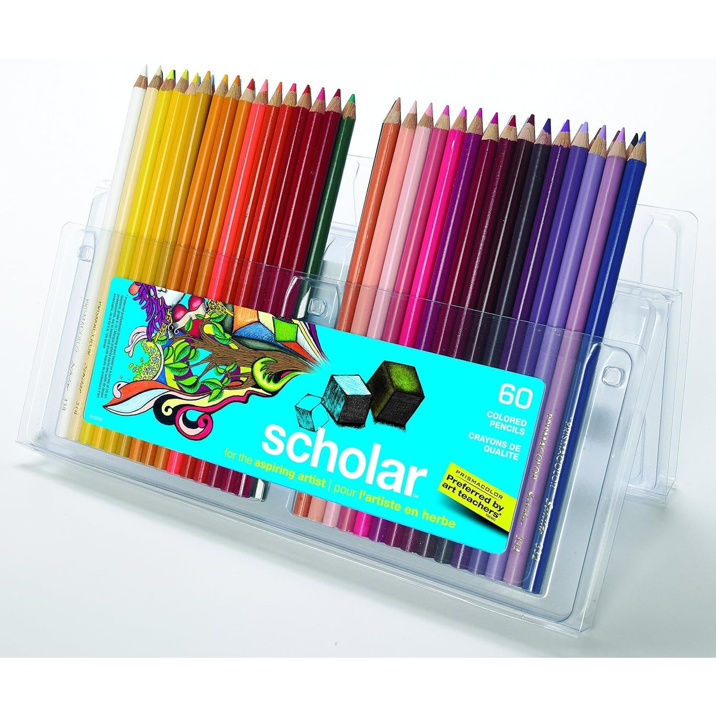 PrismaColor Scholar Pencil 60 Color Set