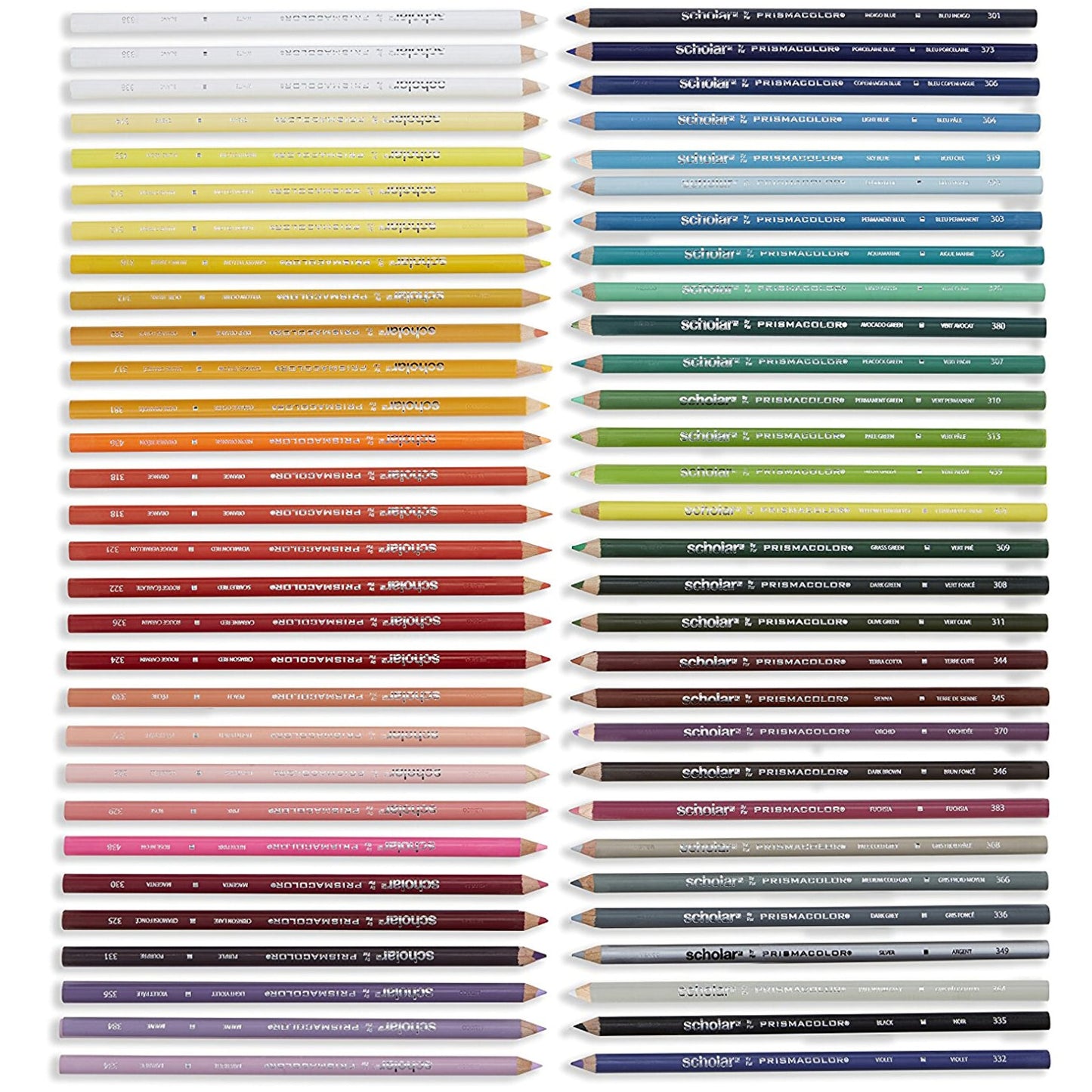 PrismaColor Scholar Pencil 60 Color Set