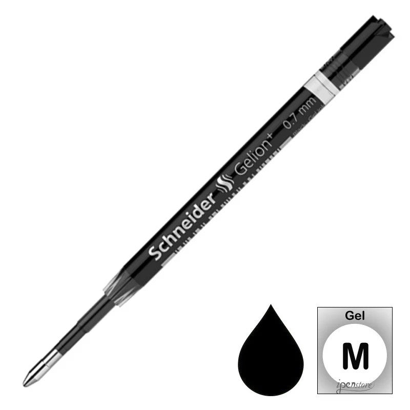SCHNEIDER GELION INK REFILL 0.7 MM, BLACK