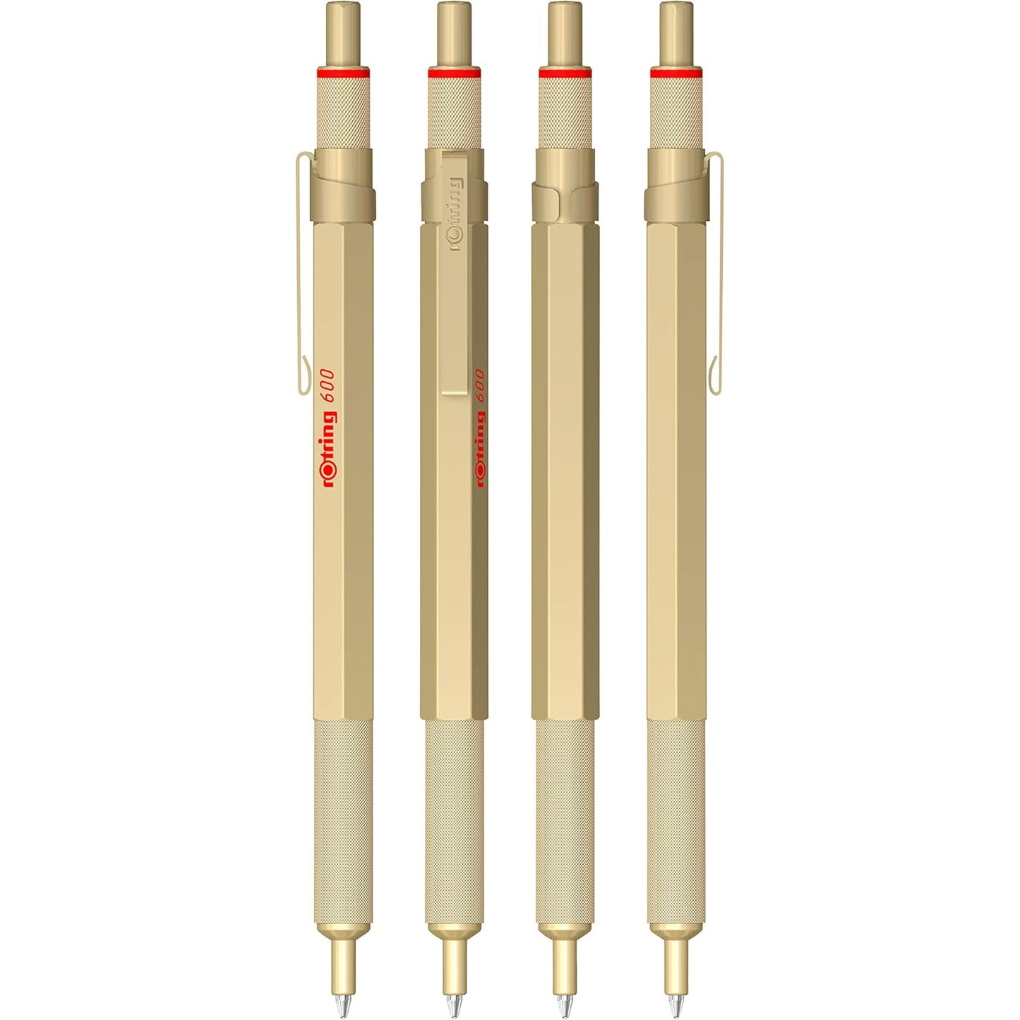 Rotring 600 Gold Ball Point Pen M. Black GB1