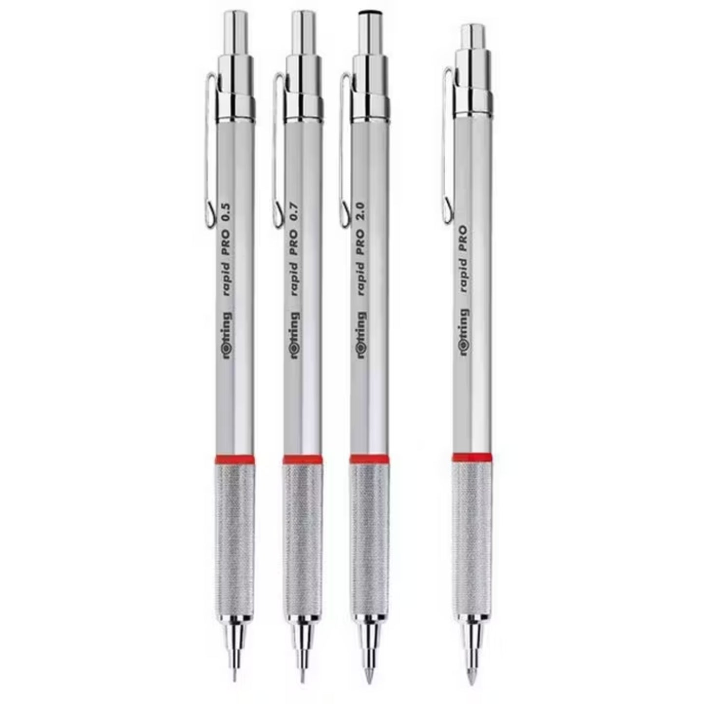 Rotring Rapid Pro Chrome Mechanical Pencil 0.7mm GB1