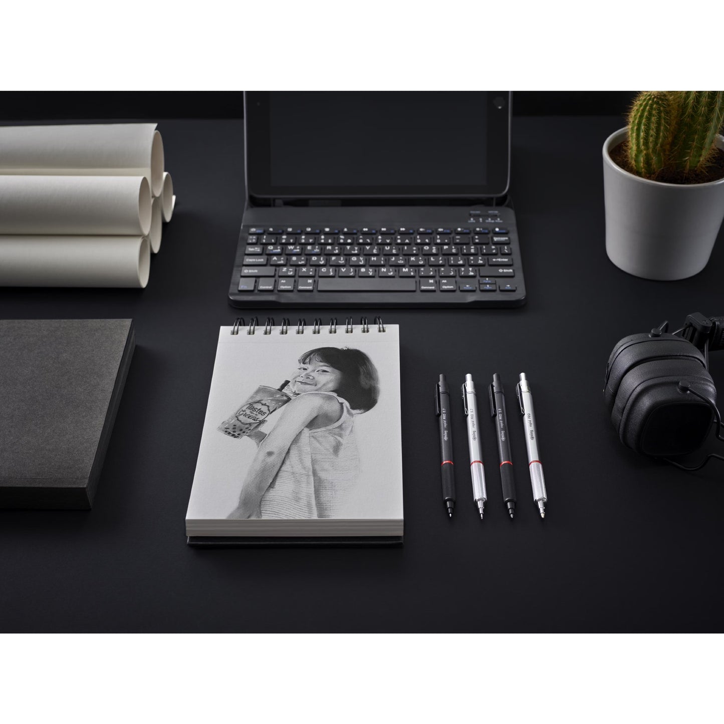 Rotring Rapid Pro Chrome Mechanical Pencil 0.7mm GB1