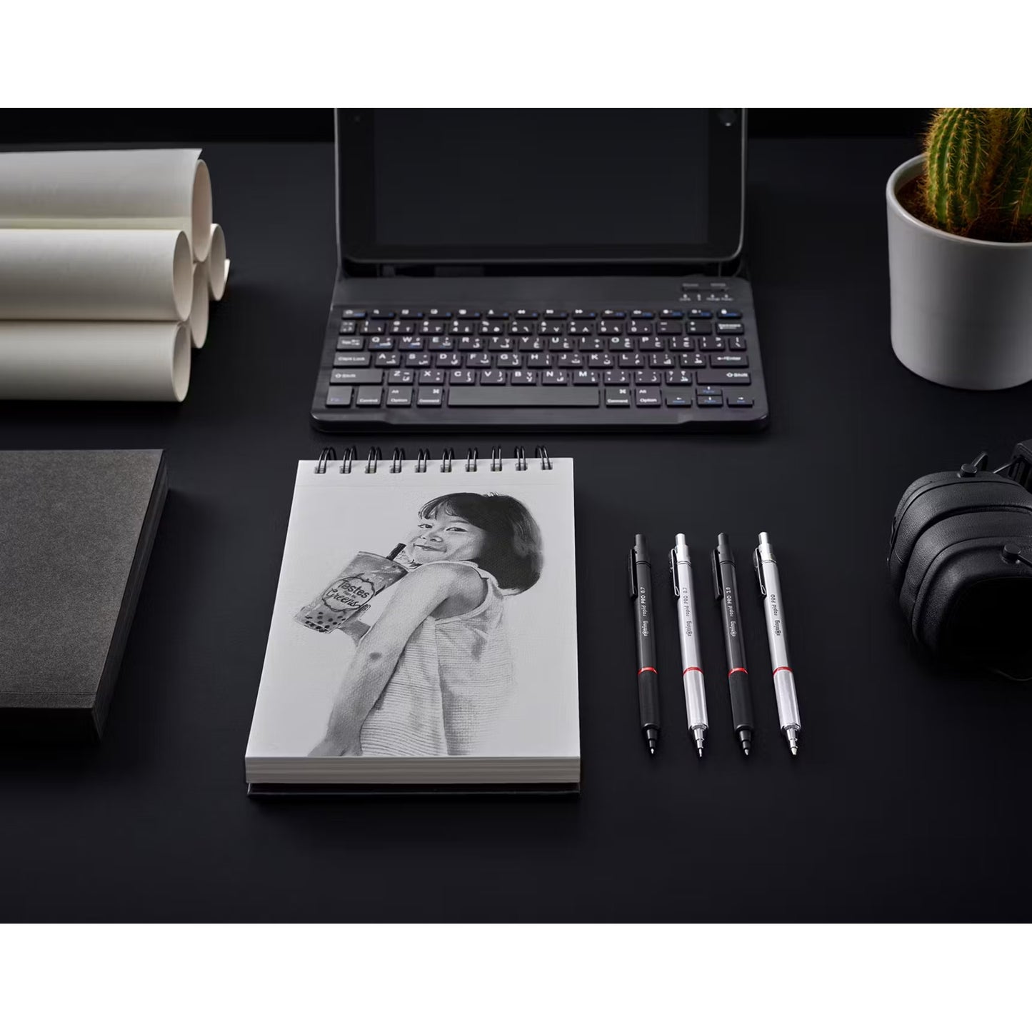 Rotring Rapid Pro Black Mechanical Pencil 0.7mm GB1