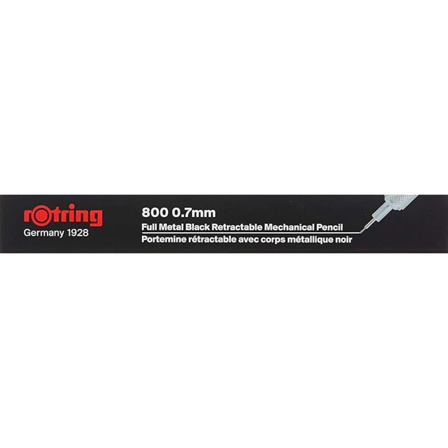 Rotring 800 Black Mechanical Pencil 0.7mm GB1