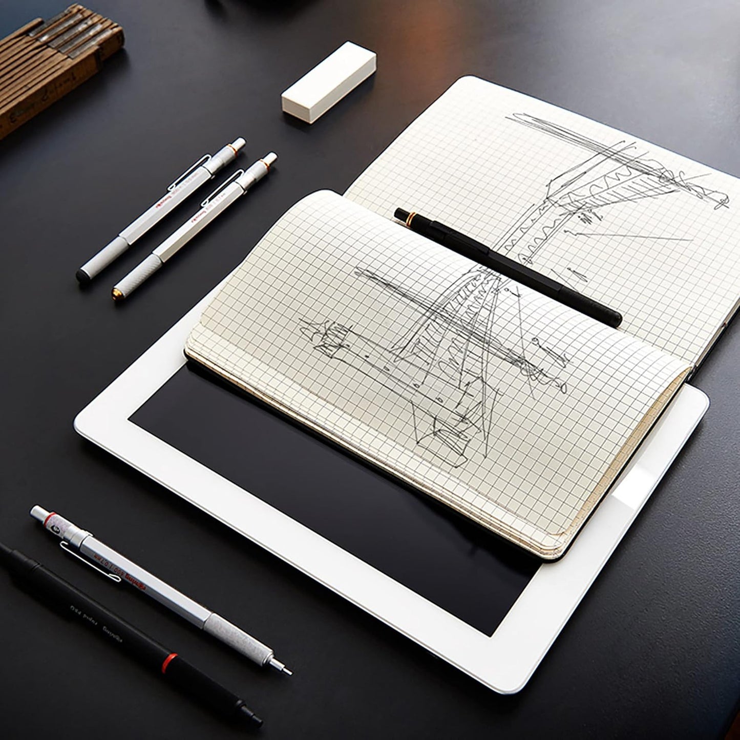 Rotring 800 Black Mechanical Pencil 0.5mm GB1